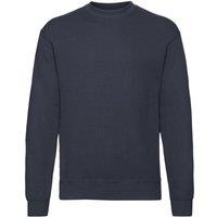 Fruit of the Loom Men's Classic 80 20 Set-in Sweatshirt in Mid Navy | Size: Medium