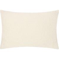 Yard Osaka Textured Chenille Cushion in Natural | Size: 40 cm x 60 cm