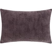 Yard Osaka Textured Chenille Cushion in Mauve | Size: 40 cm x 60 cm
