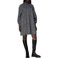 Micro Bud Pintuck Dress Floral