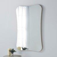 Barnsbury Frameless Gold Mirror 90x60cm