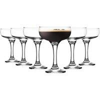 Rink Drink Espresso Martini Glasses - 200ml - Clear - Pack of 6