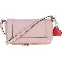 Blossom Flap Over Real Leather Shoulder Bag