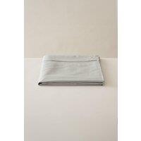 Ted Baker 'TB Plain Dye' Cotton Sateen Flat Sheet in Silver | Size: King