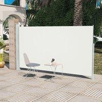 Berkfield Home Patio Terrace Side awning 160 x 300 cm Cream Colour in Grey