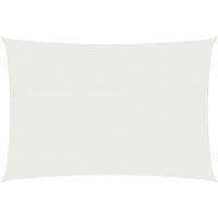 Sunshade Sail 160 g/m White 2.5x5 m HDPE