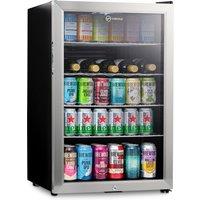 Subcold Super 115 LED Beer Fridge in Metallic Silver
