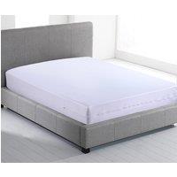 Snug City Anti Bed Bug Mattress Protector Waterproof Fully Encased Zipped Mattress Cover Dust Mite Proof in White | Size: Super King