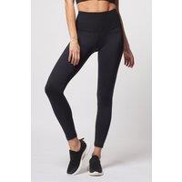 TLC Sport Women's Extra Strong Compression Tummy Control Short Legging in Black | Size: 20