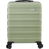 Cabin Max Anode 40L Cabin Suitcase 55x40x20 Built in Combination Lock, Lightweight, Hard Shell, 4 Wheels in Pale Green