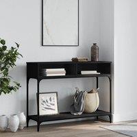 Berkfield Home Console Table Black 100x30.5x75 cm Engineered Wood