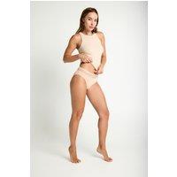 Modibodi Women's Period Pant Sensual Hi Waist Bikini Light Beige Knickers | Size: 20