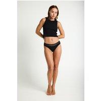 Modibodi Women's Period Pant Sensual Bikini Light Black Knickers | Size: 12