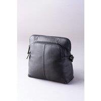 'Raven' Leather Cross Body Bag