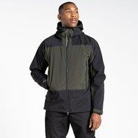 Craghoppers Expert Active Hooded Waterproof Jacket in Green | Size: Large