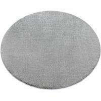 RugsX Round Star Rug in Grey | Size: 150 cm diameter