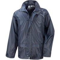 Result Men's Core Stormdri Rain Over Jacket in Navy | Size: 2XL