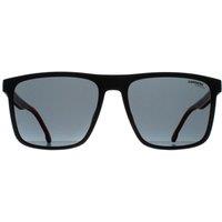Carrera Men's Rectangle Black & Red Burgundy 8064/S