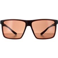 Dragon Men's Rectangle Matte Brown Lumalens Brown Sparrow