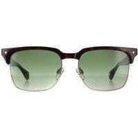 Ted Baker Men's Semi Rimless Dark Demi Green Gradient TB1681 Floyd in Brown