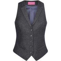 Brook Taverner Women's Nashville Waistcoat in Dark Grey | Size: Large