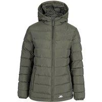 Trespass Women's Elegant Jacket in Dark Green | Size: 2XS
