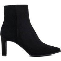 Dune London Women's 'Ottaly' Suede Smart Boots in Black | Size: 8