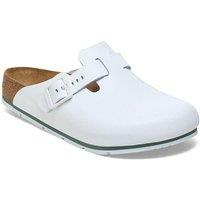 Birkenstock Women's Boston Pro Mule in White | Size: 4.5