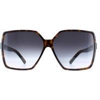 Saint Laurent Women's Square Havana Blue Gradient SL 232-BETTY in Brown