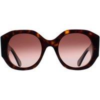 Chloe Women's Round Dark Havana Brown Gradient CH0234S