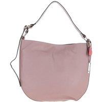 'Shanta' Long Handle Large Real Leather Tote Bag