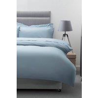 Belledorm Egyptian Cotton 200 Thread Count Duvet Cover in Light Blue | Size: Single