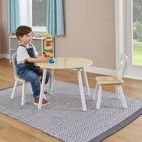 Liberty House Toys Round Table & Chairs Set in Beige