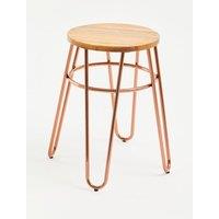 Orsina District Hairpin Stool in Rose Gold