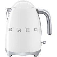 Smeg KLF03WHUK 3kw Kettle/TSF01WHUK 2 Slice Toaster Set in White