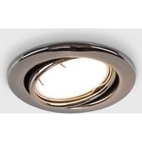 Single Fire Rated Tiltable Downlight Fire Rated Black Ceiling Light Fitting