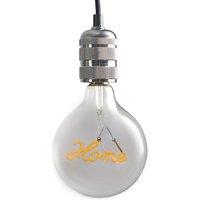 Vintage LED E27 Worded Home Globe Light Bulb