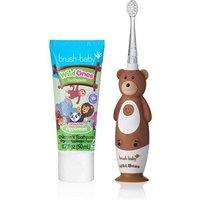 WildOnes Bear Electric Rechargeable Toothbrush and WildOnes Applemint Toothpaste