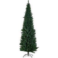 8FT Artificial Christmas Tree Xmas Decoration Trees Slim for Small Room