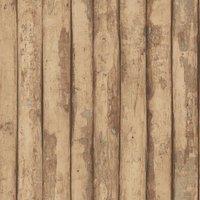 Noordwand Homestyle Wallpaper Old Wood Brown