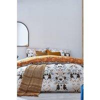 Tiger Fish Botanical Reversible Duvet Cover Set