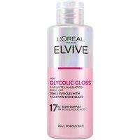 Elvive Glycolic Gloss Rinse-Off 5 minute Lamination Treatment for Dull Porous Hair