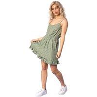 Strappy Skater Frill Hem Dress - Ladies Dusk Fashion Women