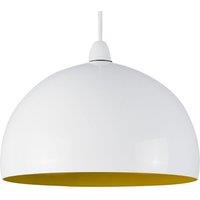 Curva White Ceiling Pendant Shade