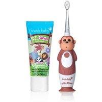 WildOnes Monkey Electric Rechargeable Toothbrush and WildOnes Applemint Toothpaste set