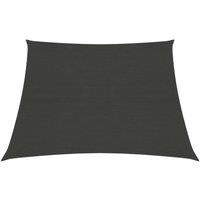 Sunshade Sail 160 g/m Anthracite 3/4x2 m HDPE