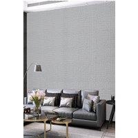 10M x 45Cm Grey Linen Textured PVC Self-adhesive Wallpaper Roll