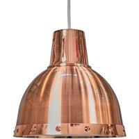 Portishead Industrial Copper Ceiling Pendant Shade