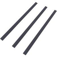 3 Pcs Dark Grey Garden Fence PVC Privacy Screen Panel Slat Strips Fixing