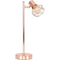 Angus Industrial Copper Table Lamp